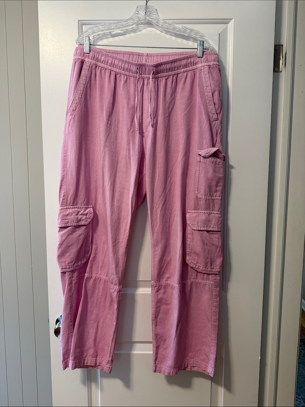 Old Navy Pink Cargo Jogger Pants